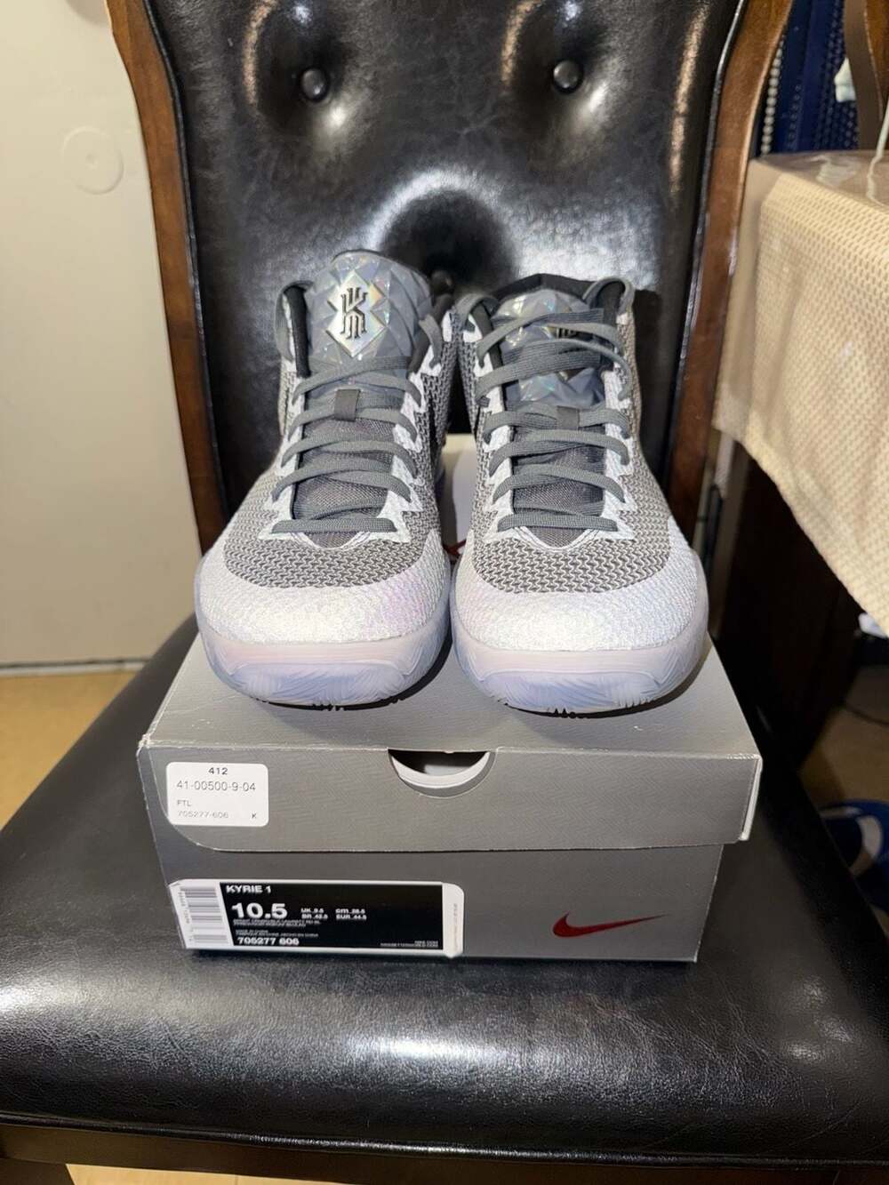 Nike Kyrie 1 All Star Size 10.5 Dark Grey Purple Black